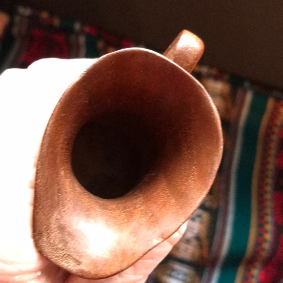 Wooden Carved Pitcher - Picture 5 of 5